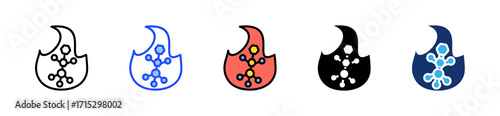 Atp Energy Icon Collection With Multiple Styles