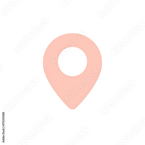 Location Marker Icon A Simple and Elegant Vector Illustration for Navigation and Mapping
