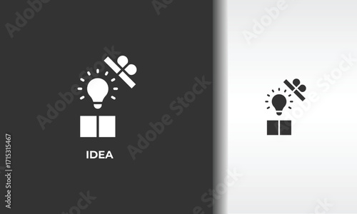 Idea Vector, Icon Or Logo Sign Isolated Symbol Illustration
