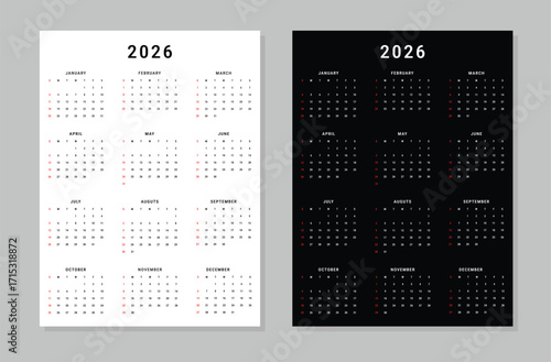 Minimal Modern Business Planner Template 2026 Printable