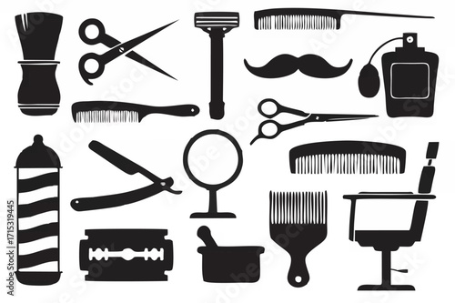 Barbershop and hairdressing i...