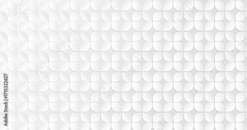 Luxurious white pearl geometric shine background design