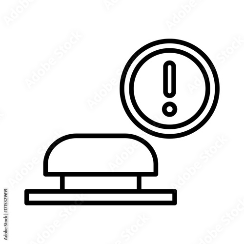 Red Button icon