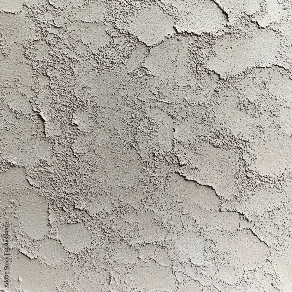 Obraz premium close-up of peeling and cracked paint on a wall surface showing textured and weathered patterns