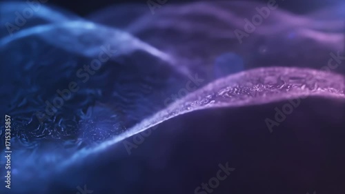 Seamlessly looping video of abstract light waves shimmering and subtly distorting, creating unique cinematic flares visual effect, artistic, light effect