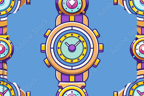 Watch design and vector