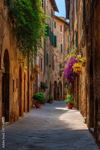 experience enchanting atmosphere of tuscany as you stroll through its narrow cobblestone streets