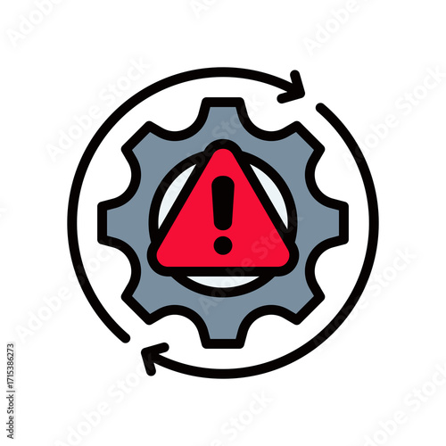 Incident Management lineal color icon