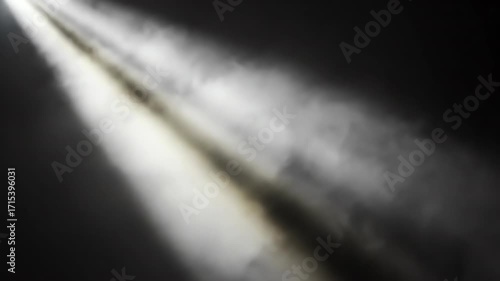 Volumetric Light Rays Piercing Through Haze, a Seamlessly Looping Cinematic Abstract Background mood, presentation, shadows