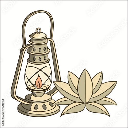 Bowl of candle light on white