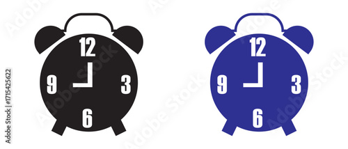 alarm clock icon, Time alarm clock icon design.