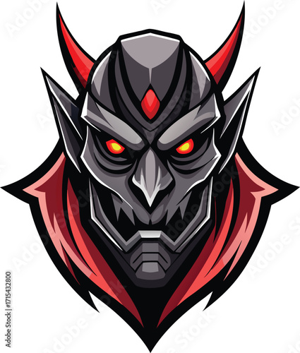 Cyber-demon mask
