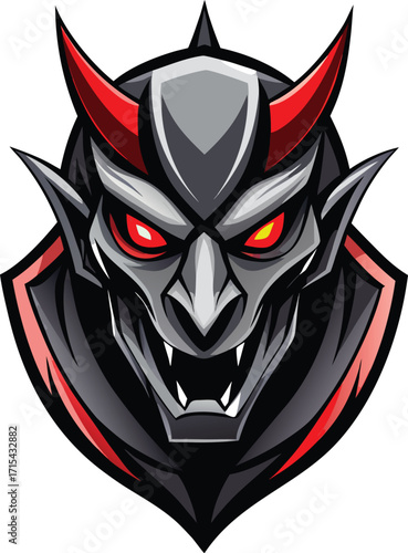 Cyber-demon mask