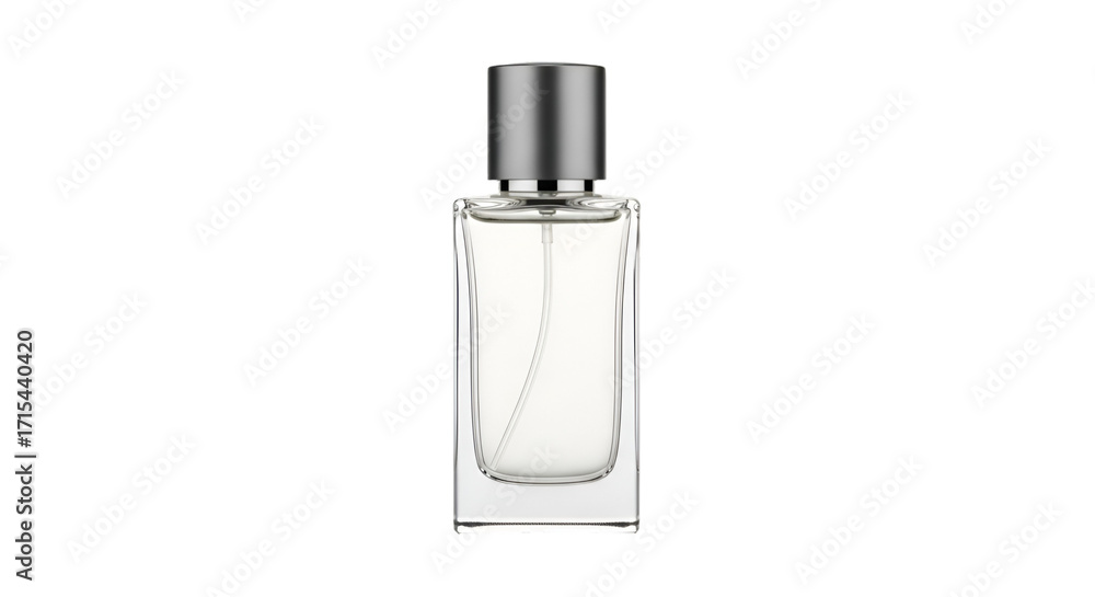 Naklejka premium perfume bottle isolated on white