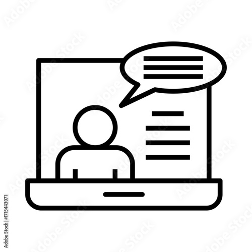 online chat icon