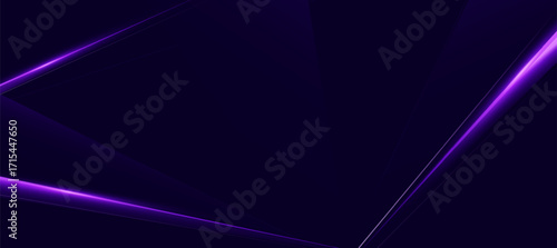 Purple Glowing Lines. Abstract elegant background vector illustration for banner business product presentations