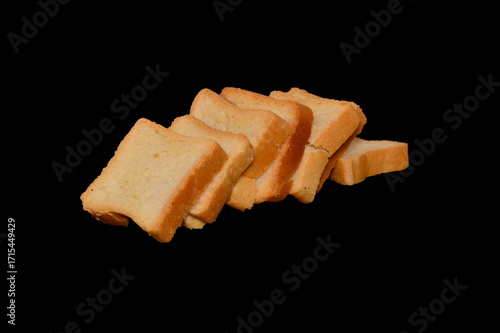 bread isolated on white background