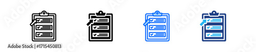 Prioritization Icon Set Multiple Style Collection