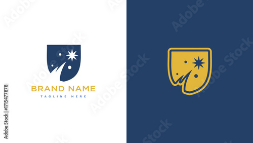 Star Shield Logo – Security and Success