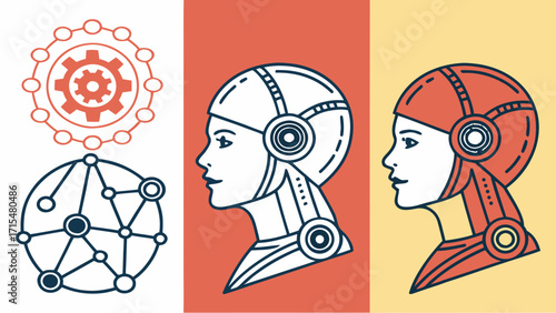 Robotic heads and networked systems