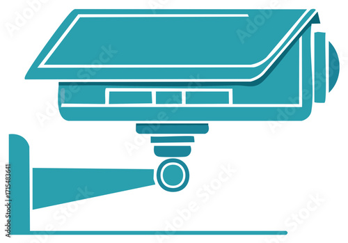 Surveillance Camera on Mount for Indoor or Outdoor Safety Security
