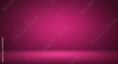 Abstract pink studio background with gradient.