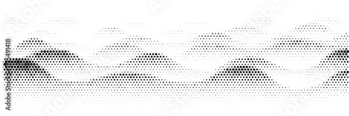 Abstract halftone texture with dots. Vector. Modern background for posters, websites, web pages, business cards, postcards, interior design. Punk, pop, grunge in vintage style. Minimalism.