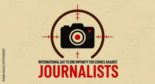 Targeted Camera Icon: International Day to End Impunity for Crimes Against Journalists