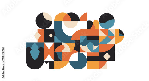 Elegant Digital Synergy: Visualizing Integrated Business Ecosystems and Collaborative Innovation