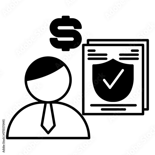 insurance agent icon