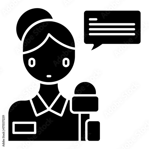 journalist icon