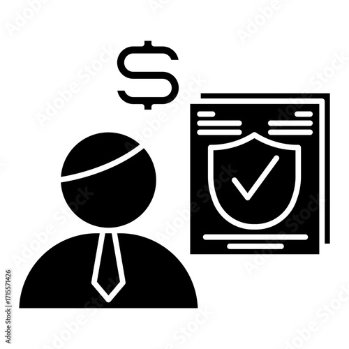 insurance agent  icon