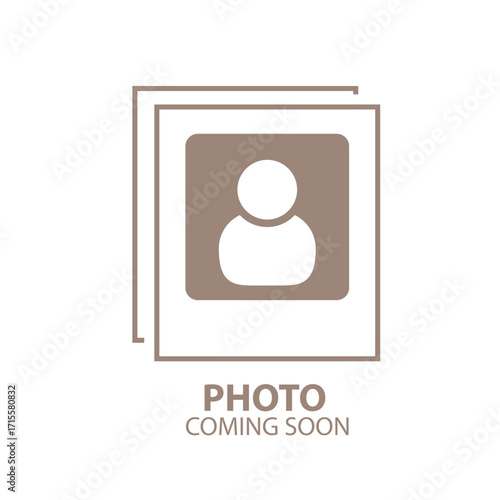 Photo coming soon. No photos yet. Photo button. No images yet. Vector 