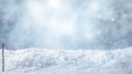 Wallpaper Mural blizzard. Gentle snowfall in soft illumination, evoking quiet winter mood. ESG reports, sustainability campaigns, designed for sustainability communications and ESG reporting, used by bi analysts. Torontodigital.ca