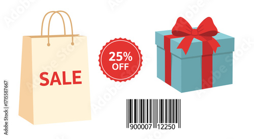 Grab the Deals with 25% Off and Awesome Gifts for Shopping Sales Season, Generative AI.