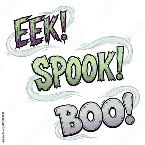 Spooky Eek Boo Sound Effects for Halloween and Horror Projects