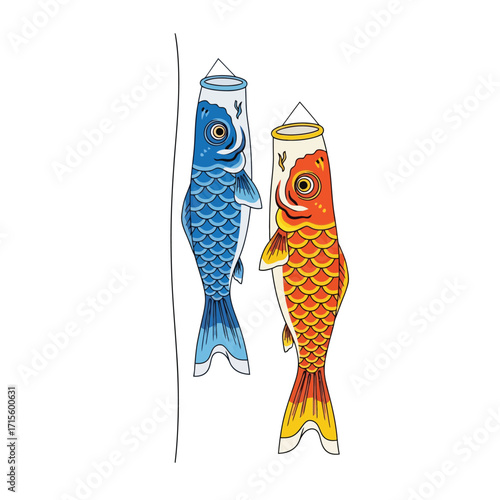 Koi Nobori Carp Streamers Japanese Boy s Day Decoration