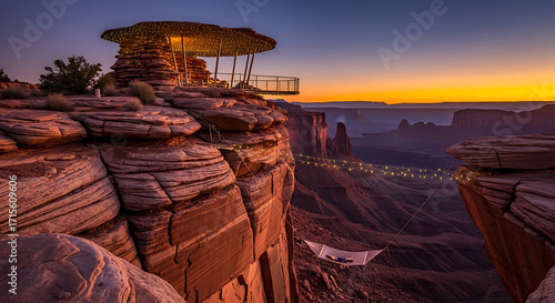 monument valley at sunset