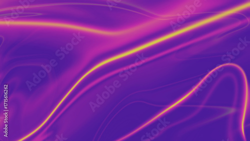 Wallpaper Mural abstract background with flowing purple and yellow lines Torontodigital.ca