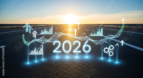 Future growth vision strategy success planning financial forecast roadmap horizon innovation goal