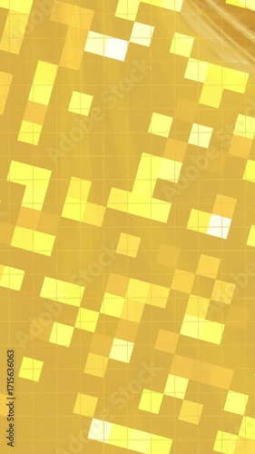 Gold Twirl Backgrounds Vertical With Overlay Blink Square, Perfect For Theater, Event Promotions, Festive Backgrounds, Party Invitations, Performance Advertisements
