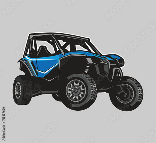 outdoor utv vector graphic logo design illustration