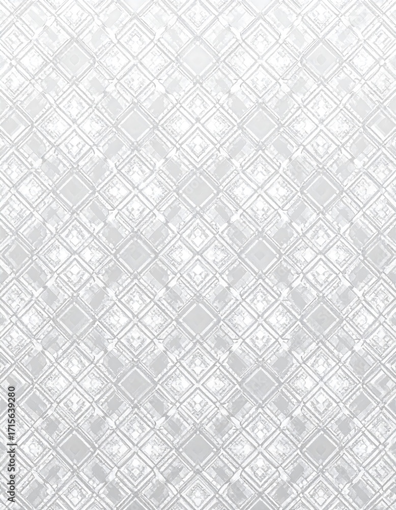 Fototapeta premium Abstract geometric pattern in light gray