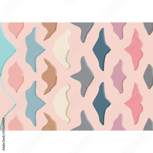 Abstract background design template vector