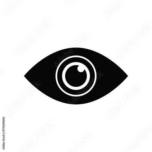 Eye logo icon vector design ilustration
