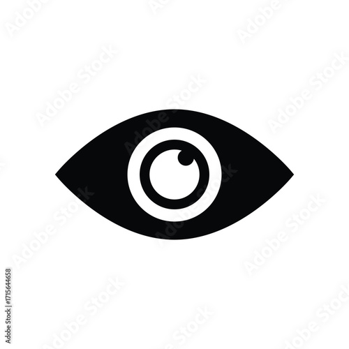 Eye logo icon vector design ilustration
