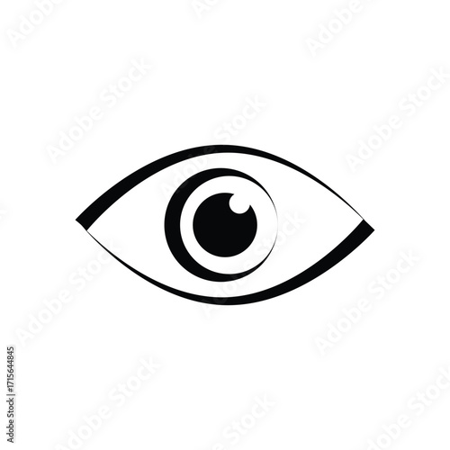 Eye logo icon vector design ilustration