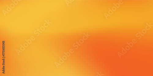 Modern orange gradient vector background. Orange yellow clouds abstract simple modern art
