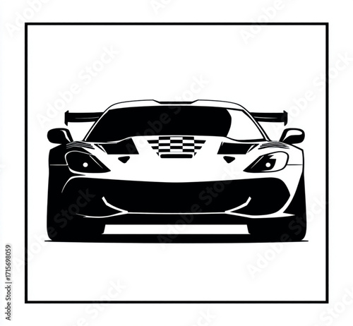 supercar logo, racing logo,