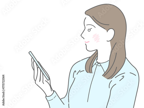 イラスト　女性